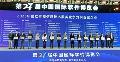 喜報(bào)！華訊網(wǎng)絡(luò)榮膺2025年軟件和信息技術(shù)服務(wù)競(jìng)爭(zhēng)力排行榜第33位，信息技術(shù)咨詢服務(wù)實(shí)力獲權(quán)威認(rèn)可